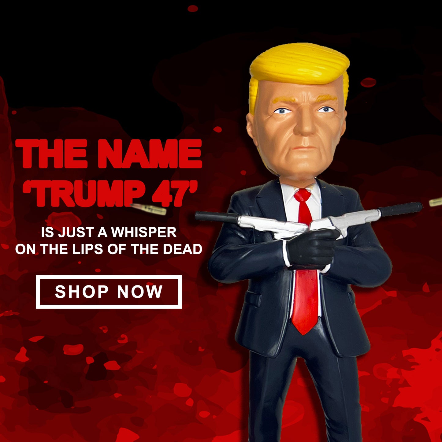 3 x Donald Trump Bobblehead - Trump 47 Collectibles