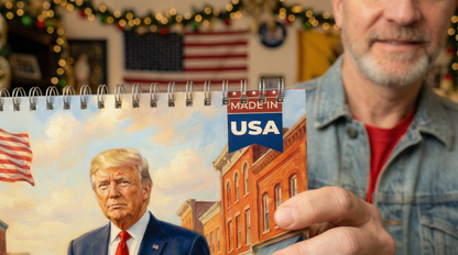 5x President Donald Trump 2026 Americana Calendar - Made in the USA