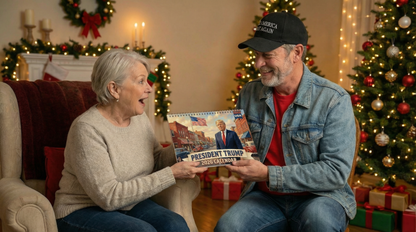 5x President Donald Trump 2026 Americana Calendar - Made in the USA