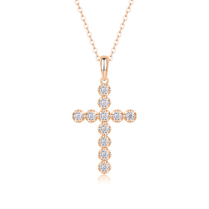 Entrusted - A Fashionable And Luxurious Diamond Jewelry Pendant Set With Moissanite S925 Sterling Silver